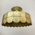 Vintage Mother Of Pearl Hanging Lamp 1970S thumbnail 20