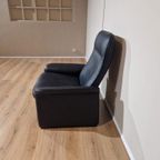 De Sede Ds50/Ds55 Fauteuil - Zwart - Neckleder - Design thumbnail 5