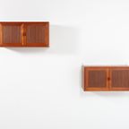 Danish Modern Wall Cabinets By Johannes Andersen 1960’s thumbnail 2