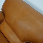Roche Bobois Clubfauteuil In Tan/Cognac Nekleer thumbnail 7
