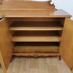 Grote Vintage Louis Xv Wandkast, Buffetkast, Dressoir, Ladekast thumbnail 6