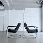 2x Vintage Lounge Chair By Enrico Prampolini For Cova Milano thumbnail 10