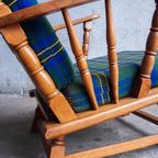 Pair Of Quilted Fabric And Wooden Sofa'S By Guillerme Et Chabron thumbnail 10