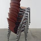 12x Eromes Pagholz Industriële Stapelbare Design Stoel thumbnail 6
