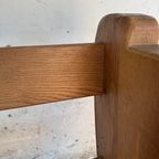 Brutalist Oak 3 Seater Sofa thumbnail 11