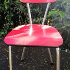 4 Mooie Vintage Formica Keukenstoelen Jaren 60S/70S thumbnail 7