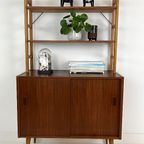 Scandinavisch Vintage Teak Fineren Kast Vardo thumbnail 2