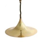 Vintage Heksenhoed Lamp Messing, Jaren '60/'70 thumbnail 2