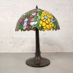 Grote Kleurrijke Tiffany Lamp thumbnail 4