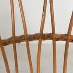Set Van 2 Rotan, Bamboe Kinder Stoelen Rohe Noordwolde, Jaren 50 thumbnail 13
