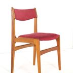 Set 4 Erik Buch Model 89 Stoelen Eetkamerstoelen 'tjele' Vintage thumbnail 11