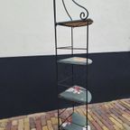 Etagiere - Plantentafel - Hoekkast - Groen-bloemen thumbnail 3