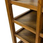 Art Deco Wandkast Vakkenkast Jaren 30 Eiken Open Kast thumbnail 18