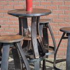 Bistro Sta Tafel Met 4 Krukken thumbnail 6