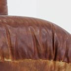 Vintage Italiaanse Leren Fauteuil 1970S thumbnail 7