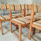 Set Vintage Eetkamerstoelen Retro Jaren 70 No 6 thumbnail 5