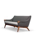 Geherstoffeerde Stijlvolle Deense Design Sofa By Johannes Andersen, 1960S thumbnail 5