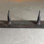 Antieke Ijzeren Frans Butcher Kapstok, 205 Cm thumbnail 7