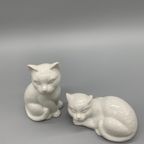 Decoratie Katten Wit Porselein Set thumbnail 9