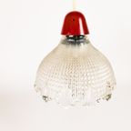 Erco Leuchten - Germany - Hanglamp - Holophane Stijl - Space Age - Kristal - 70'S thumbnail 3