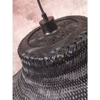 Good&mojo Vloerlamp Ibiza - Bamboe Zwart - 83x65x176cm thumbnail 6