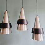 Corona Aluminium Ophanging (X3,), J. Hammerborg, Jaren 60 thumbnail 3