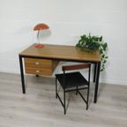 Vintage Metalen Bureau Houtlook thumbnail 12