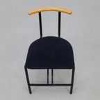 6X Postmoderne Eetkamerstoel, 1980S thumbnail 7