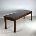 Franse Eettafel Antiek Eiken 233Cm thumbnail 9