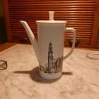 Thee/koffiepot Van Villeroy& Boch Met Opdruk Van Westertoren En Montelbaanstoren thumbnail 5