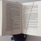 Vintage Jaren 30 Victor Engeland Blauwe Gietijzeren Boekenstandaard / Kookrecepten thumbnail 6