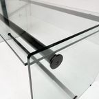 Glazen Designbureau 152 Cm Breed, 1980'S thumbnail 9