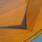Ovale Schuitema Salontafel Uit De Jugendstil/ Art Nouveau Design Serie Met Mooie Patronen thumbnail 12