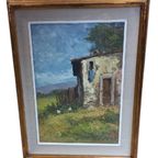 Elio Corsi "Rustico". Italiaanse Kunstschilder thumbnail 7