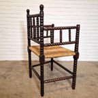 Antieke Bobbin Stoel, 1920 thumbnail 6