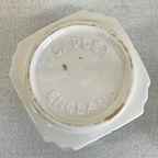 Vintage China Theebus Sadler Potje Met Deksel thumbnail 5