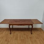 Vintage Landelijke Eettafel Eetkamertafel Uitschuifbaar 011 thumbnail 11