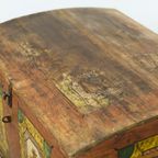 Antieke Beschilderde Bruidskist thumbnail 5