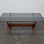 Vintage Coffee Table, Frederik Schriever Abeln "Condor", Sweden , 1960S thumbnail 6