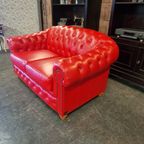 Chesterfield Melbourne 2-zits - Rood thumbnail 3