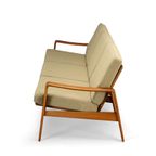 Deens Design Geherstoffeerde Bank Model No. 35 By Arne Wahl Iversen 1960s thumbnail 8