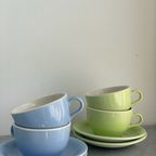 4 X Light Blue - Italy'S Pagnossi Baby Blue Cups thumbnail 2