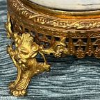 Imari. Set Pendule Met Kandelaars. thumbnail 8