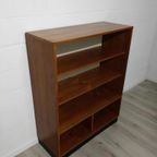 Vintage Midcentury Boekenkast | Wandkast | Retro thumbnail 2