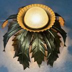 Vintage ‘sunburst’ Plafondlamp thumbnail 5
