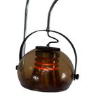 Dijkstra - Rare Model - Space Age Design / Mcm Floor Lamp With Two Arcs - Smoked Acrylic thumbnail 12
