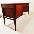 Mid Century Danish Modern Teak Desk, 1960. thumbnail 4