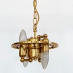 Vintage Xl Christoph Palme Design Hanglamp Kroonluchter thumbnail 7