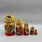 Russische Baboesjka Matroesjka Set 5 Delig thumbnail 3