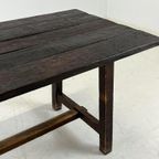 Kloostertafel Eettafel Antiek Massief thumbnail 14